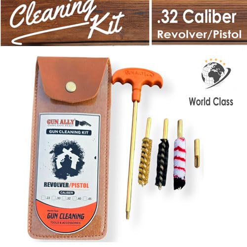 Gun Cleaning kit .32 Caliber Pistol/Revolver Handgun Cleaning Kit