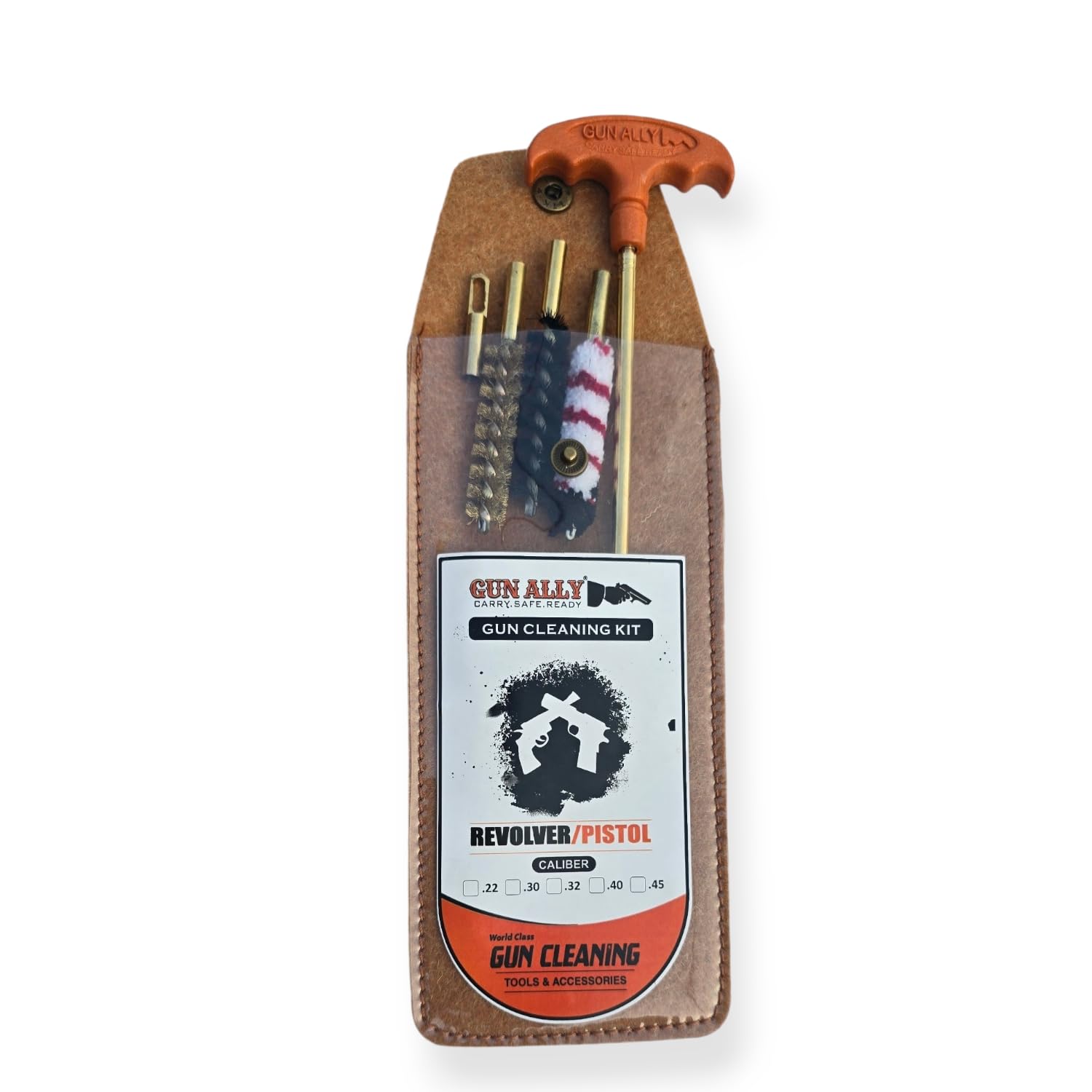 Gun Cleaning kit .32 Caliber Pistol/Revolver Handgun Cleaning Kit