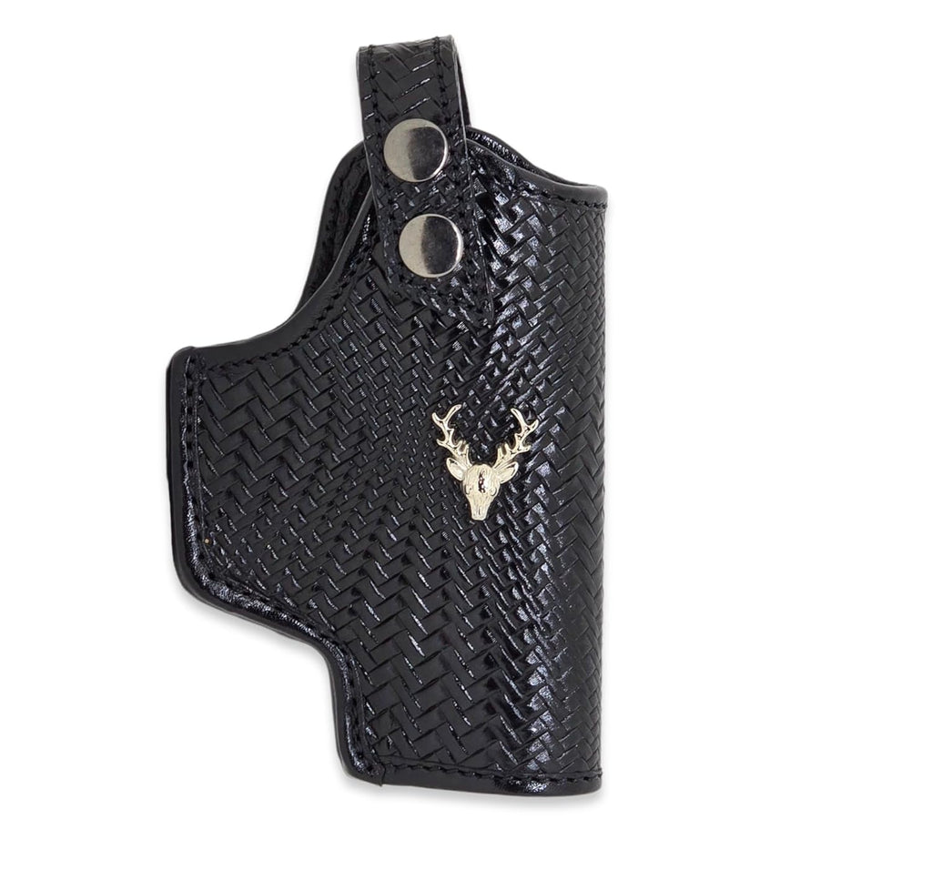 Premium Leather Fox Holster – Fits .45 Champion, 1911 Pistol, Webley .32 Fox and Panther Model
