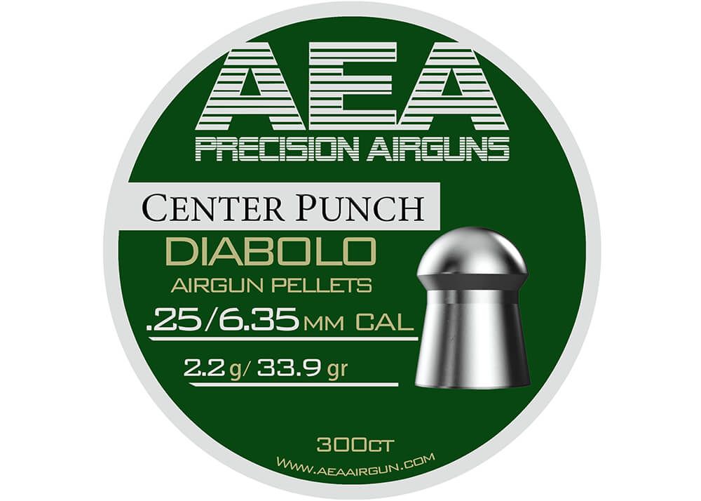Airgun Pellets AEA Center Punch 6.35 mm 33.9 grain