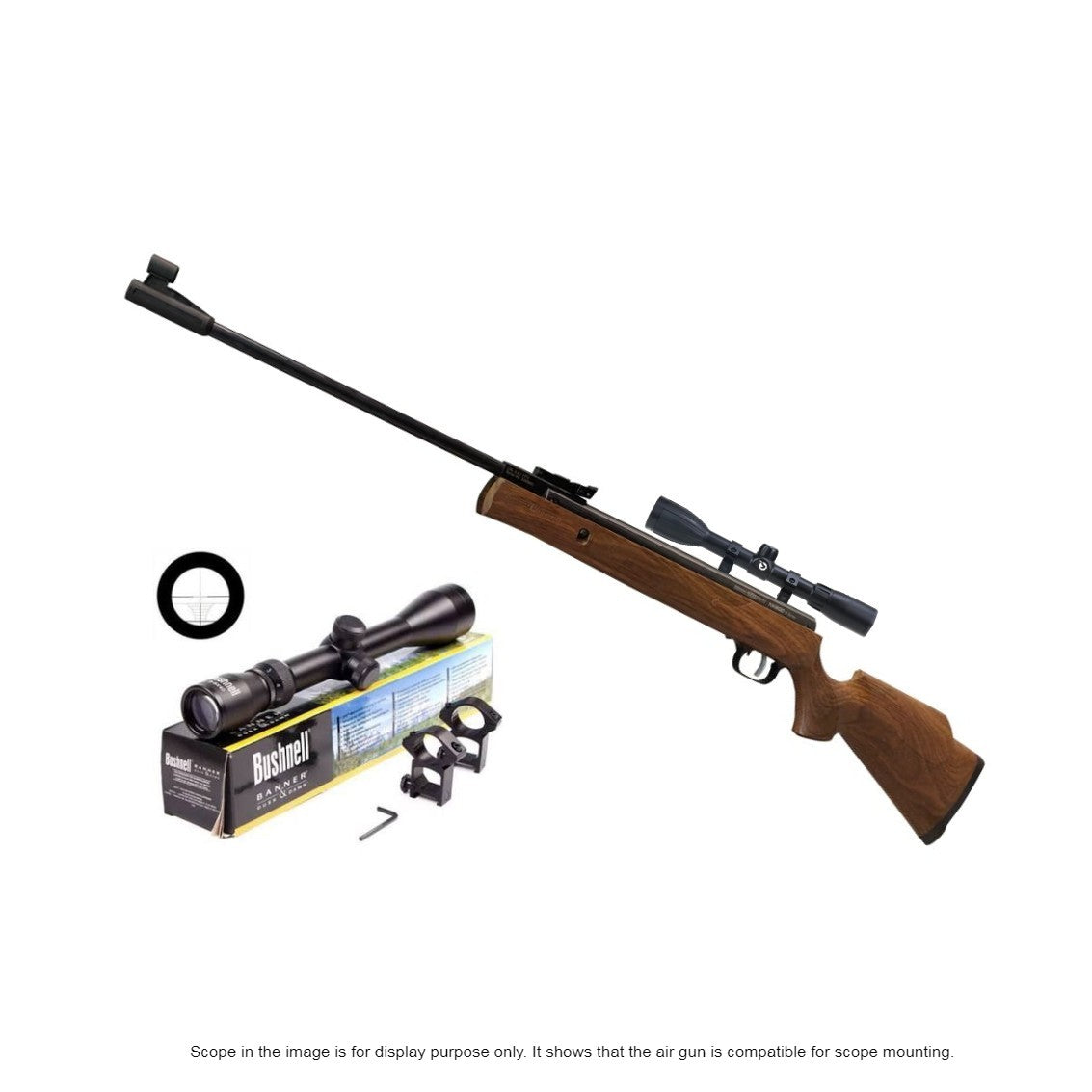 Precihole Nx200 Athena Wooden Finish Nitro Air Gun