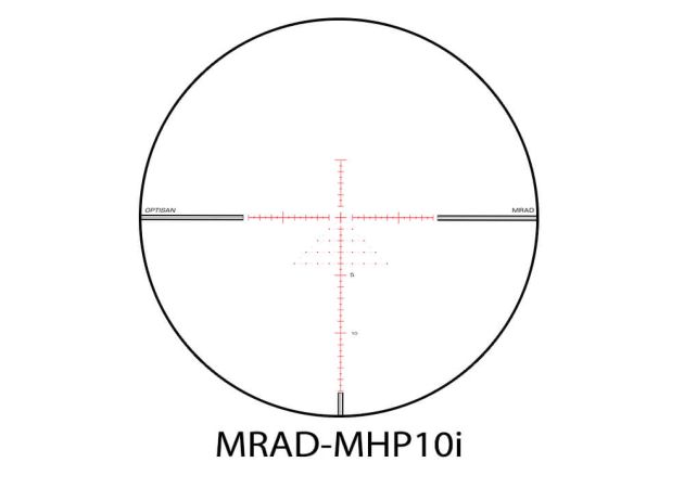 Rifle Scope Optisan ES 3-12x44i MRAD-MHP10