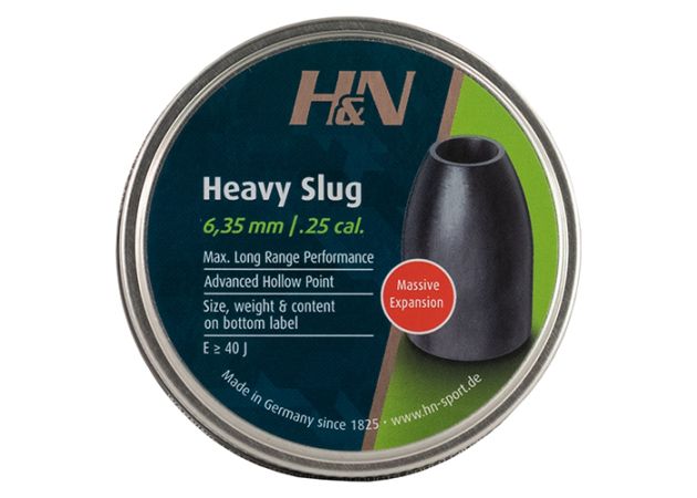 Slugs H&N 6.35 mm Heavy 38 grain (.249)